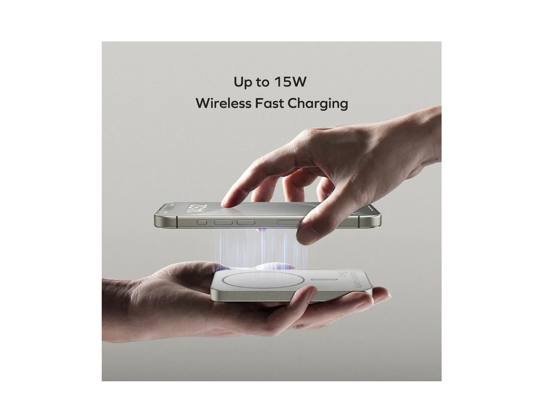 Buy Momax Q.Mag X 5000mAh Magnetic Wireless Power Bank - Grey - Gen 2 in Qatar Buy Momax Q.Mag X 5000mAh Magnetic Wireless Power Bank - Grey - Gen 2 in Qatar